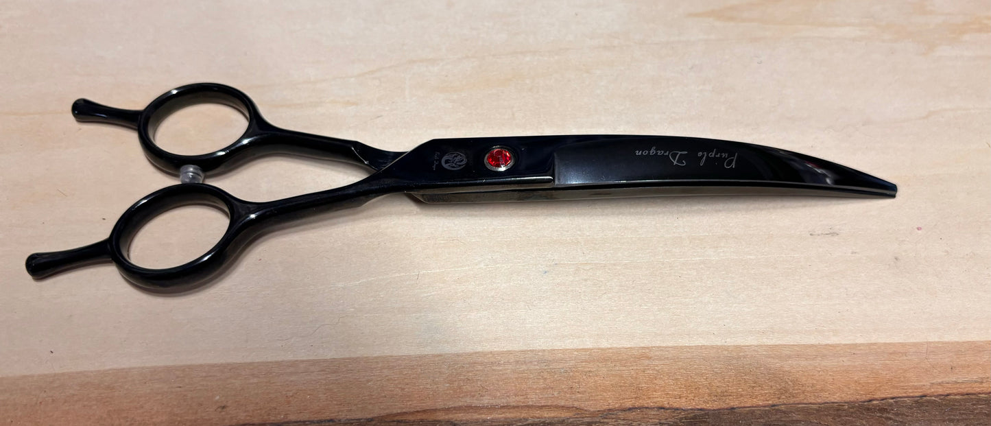Grooming Scissors  -Purple Dragon