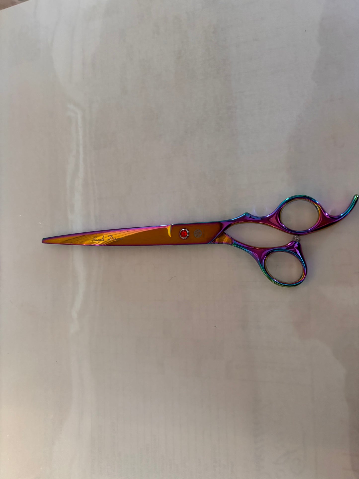 Grooming Scissors  -Purple Dragon