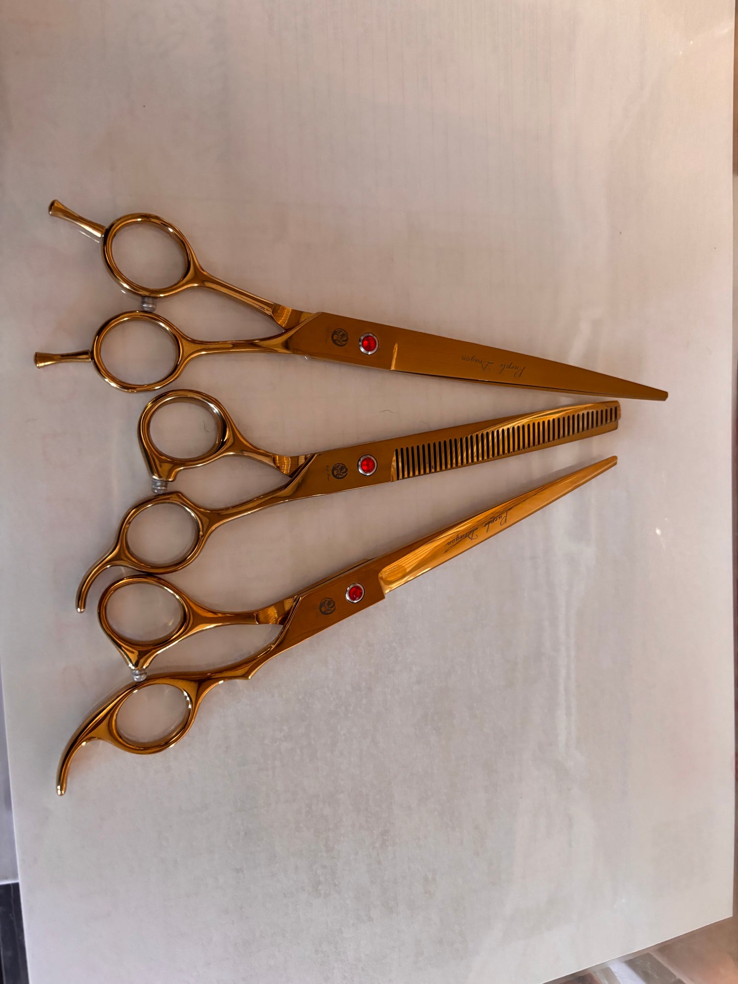 Grooming Scissors  -Purple Dragon