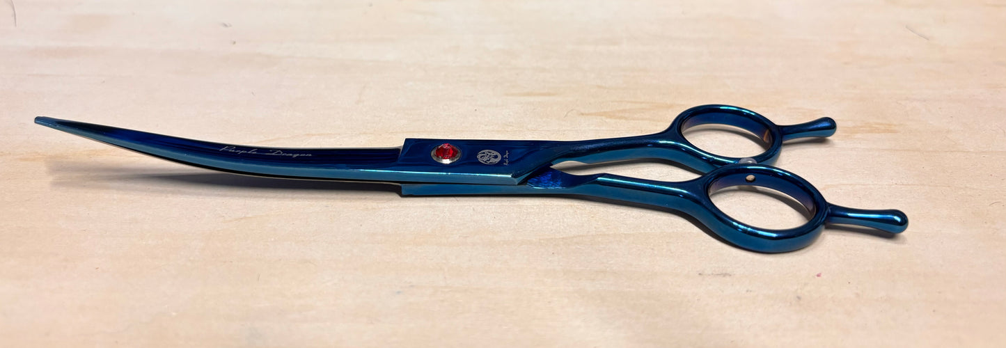 Grooming Scissors  -Purple Dragon