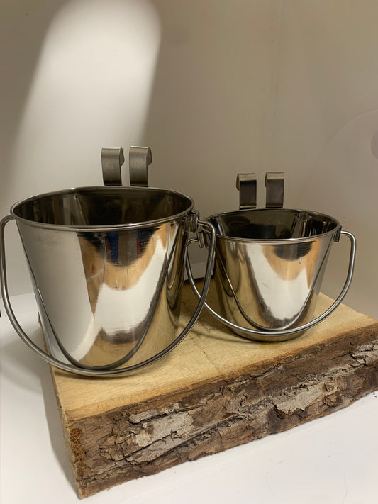 Flat sided pails