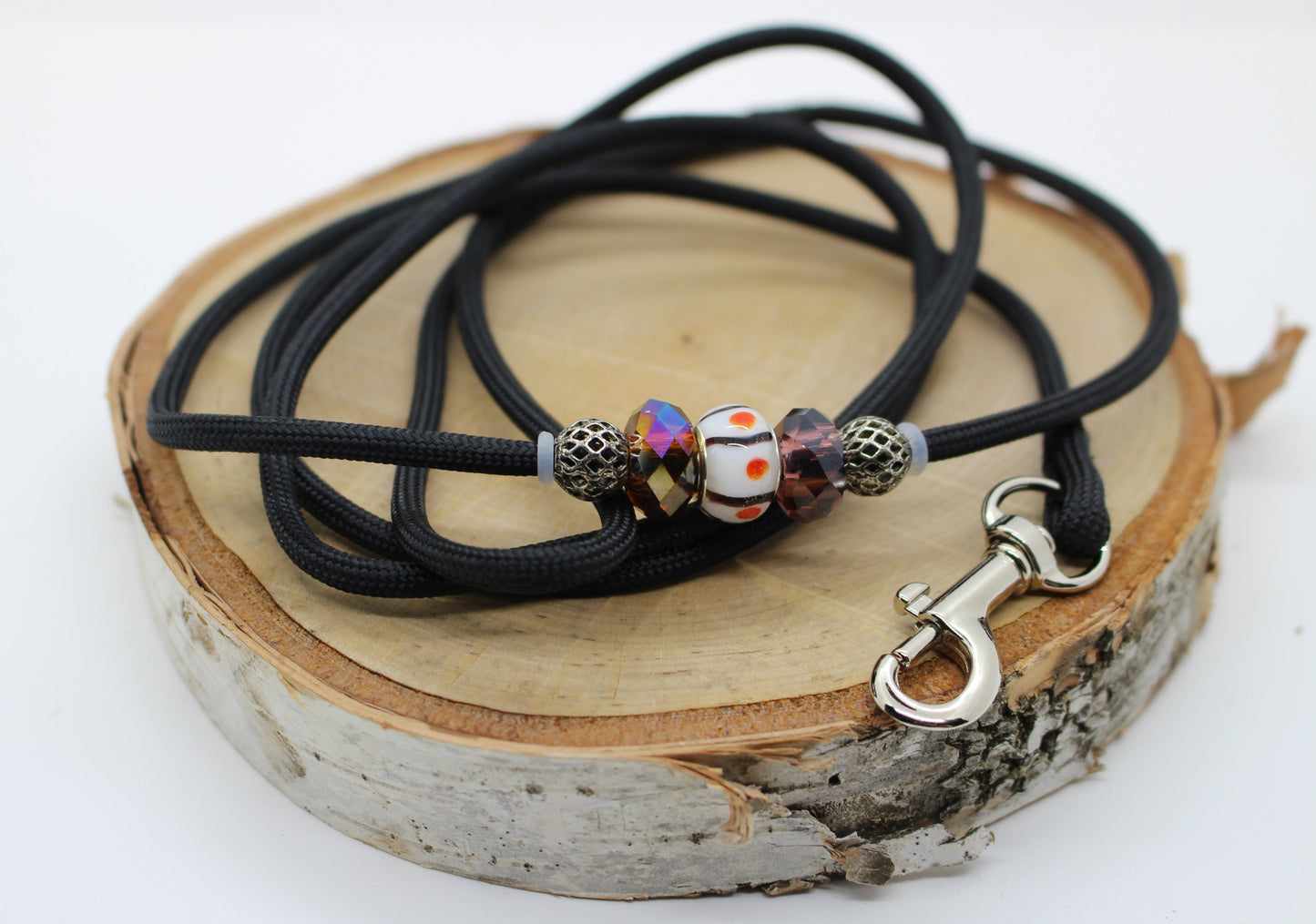 Show Leash Cord Round Heavy cord (Beaded)