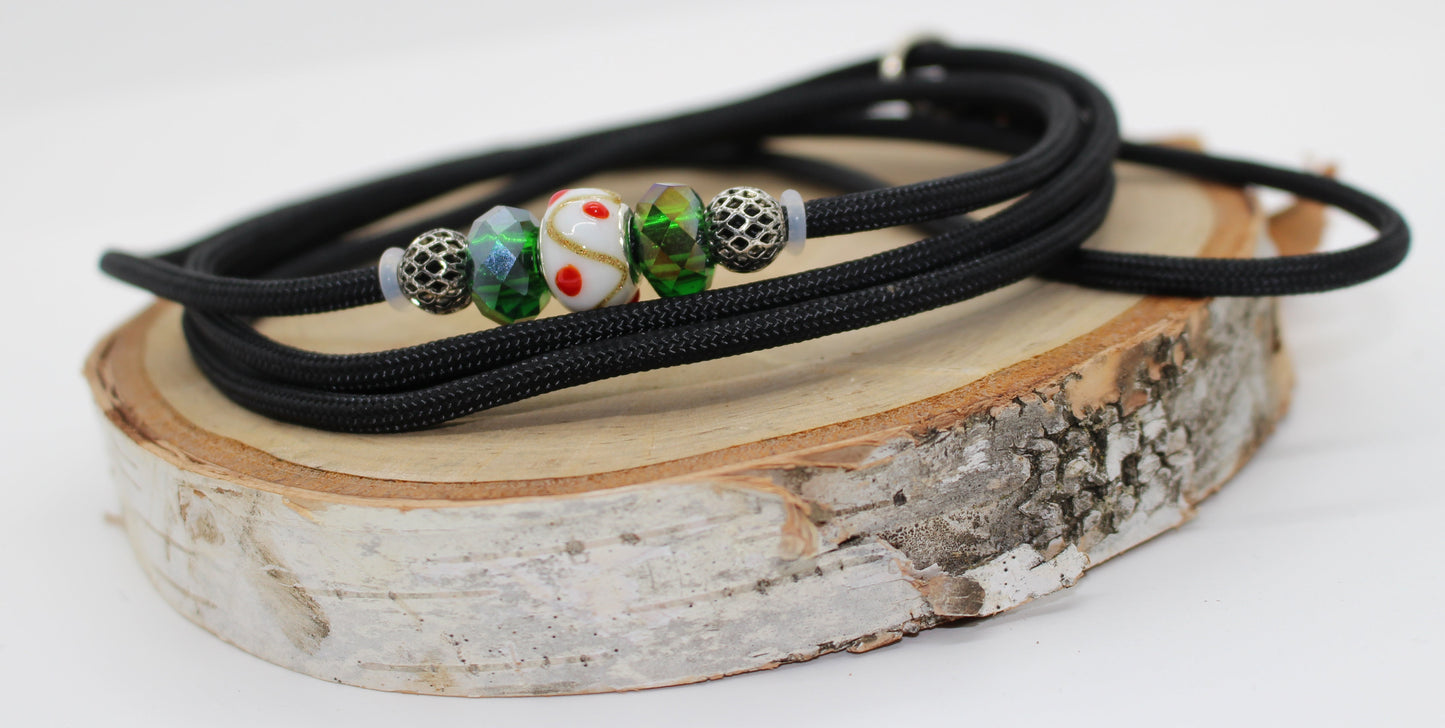 Show Leash Cord Round Heavy cord (Beaded)