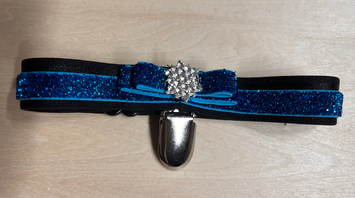 Sparkle Bow Number Holder