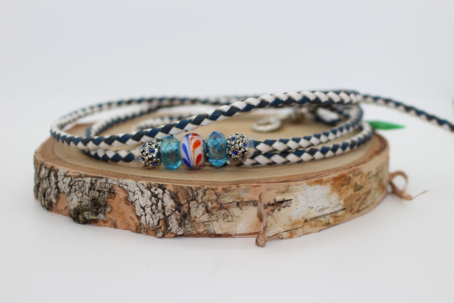 Show Leash - Hand braided Kang@roo Leather